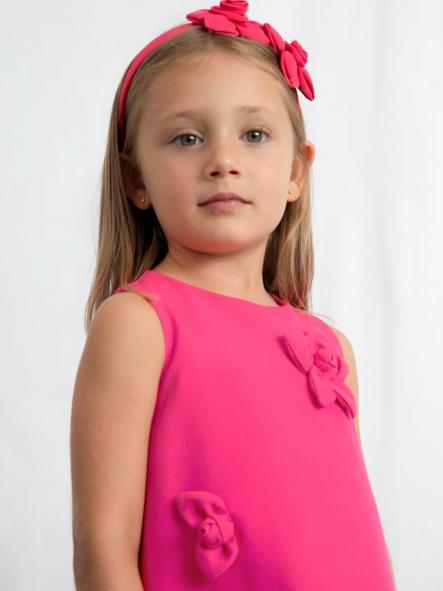 Mayoral Vestido Crepe Flores 26-03922-094 Clavel [1]