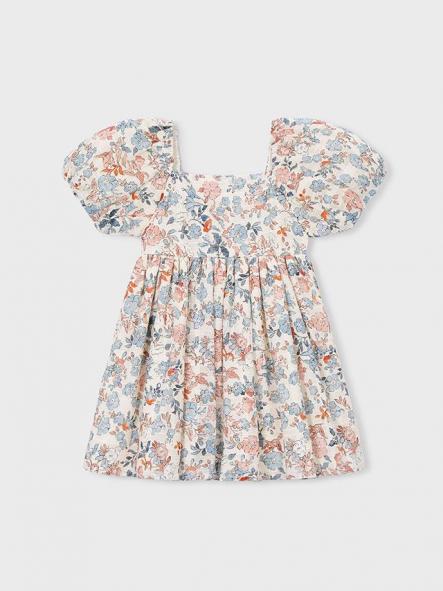 Mayoral Vestido Estampado 26-03928-020 Salmon [1]