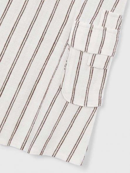 Mayoral Vestido Rayas 26-03929-024 Beige [4]