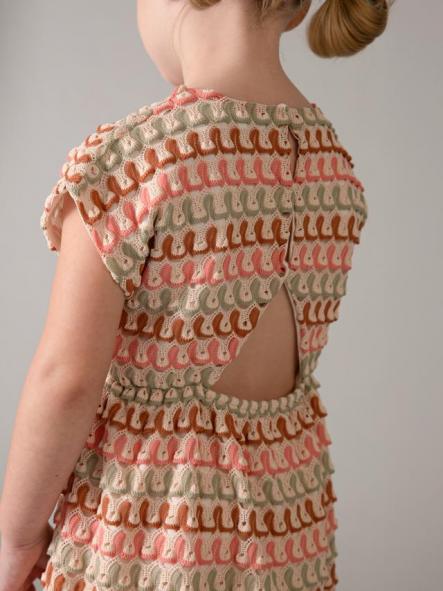 Mayoral Vestido Punto Fantasia 26-03930-059 Mandarina [2]