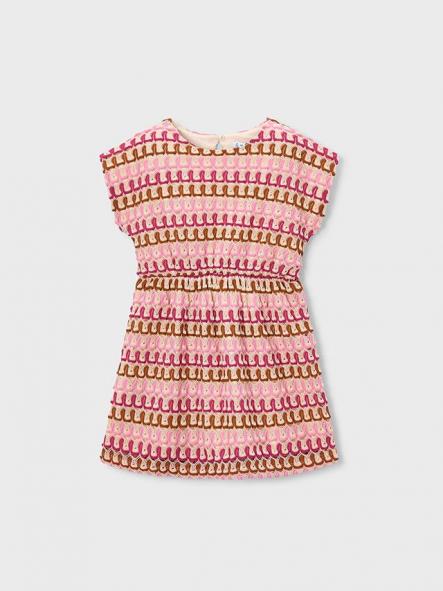 Mayoral Vestido Punto Fantasia 26-03930-061 Candy [0]
