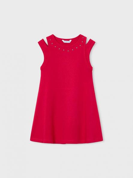 Mayoral Vestido Cut Out Tachuelas 26-03938-091 Persimon [3]