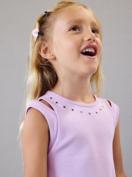 Mayoral Vestido Cut Out Tachuelas 26-03938-092 Lilac [1]