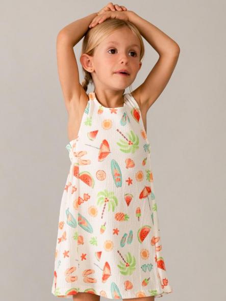 Mayoral Vestido 26-03940-049 Calabaza