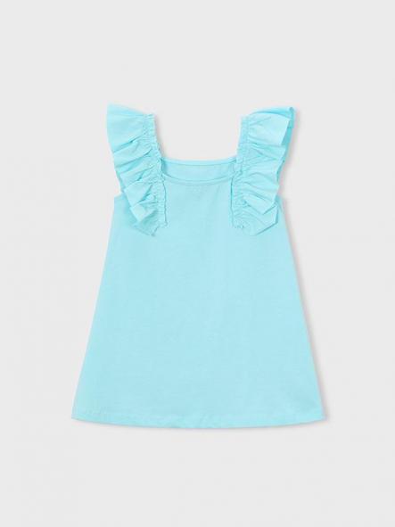 Mayoral Vestido Punto Volante 26-03943-016 Oceano [4]