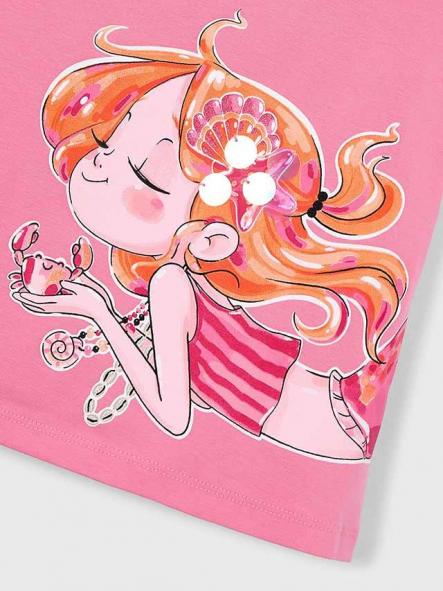 Mayoral Vestido Punto Volante 26-03943-017 Geranio [2]