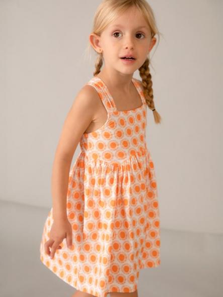 Mayoral Vestido estampado 26-03944-022 Calabaza [1]