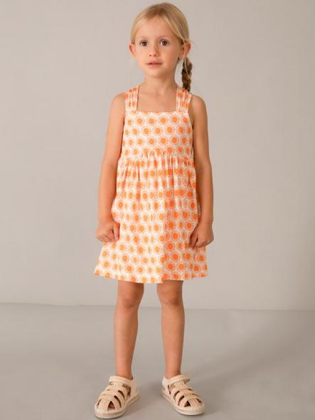 Mayoral Vestido estampado 26-03944-022 Calabaza [2]