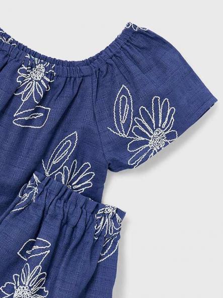 Mayoral Conjunto falda Lino Estampado 26-03947-058 Porcelana [2]