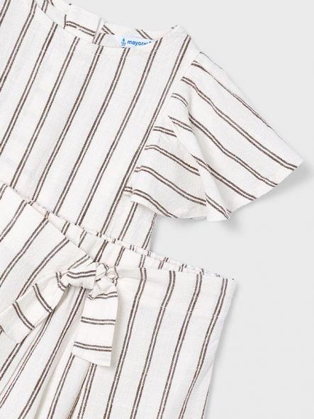 Mayoral Conjunto falda Rayas  26-03949-024 Beige [4]