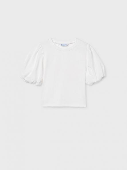 Mayoral Camiseta M/C Canale Combinada 26-06001-091 Crudo [3]