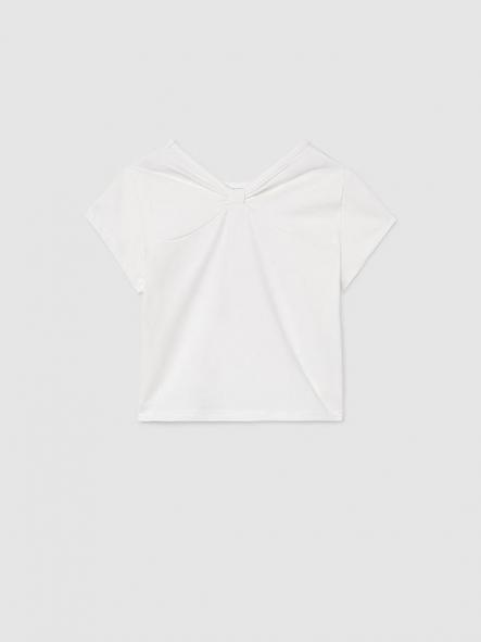 Mayoral Camiseta M/C Lentejuelas 26-06002-091 Crudo [3]