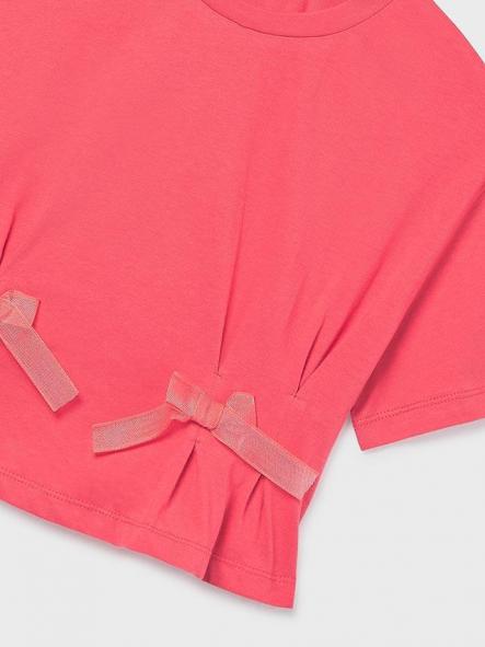 Mayoral Camiseta M/C Lazos 26-06004-010 Coral [4]