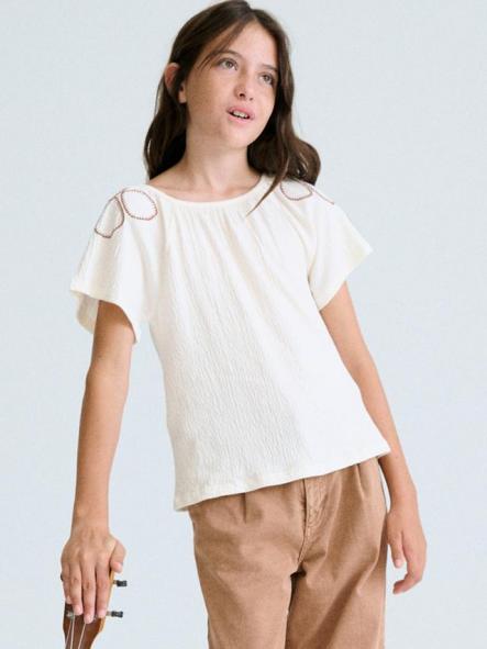 Mayoral Camiseta M/C Bambula 26-06006-089 Hueso [1]