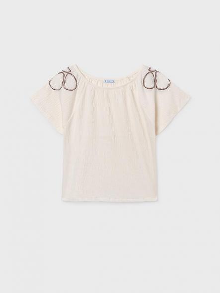Mayoral Camiseta M/C Bambula 26-06006-089 Hueso [3]