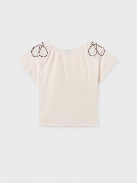 Mayoral Camiseta M/C Bambula 26-06006-089 Hueso [4]