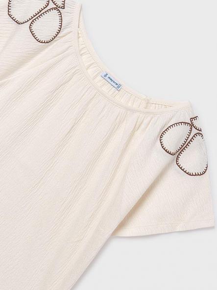 Mayoral Camiseta M/C Bambula 26-06006-089 Hueso [5]