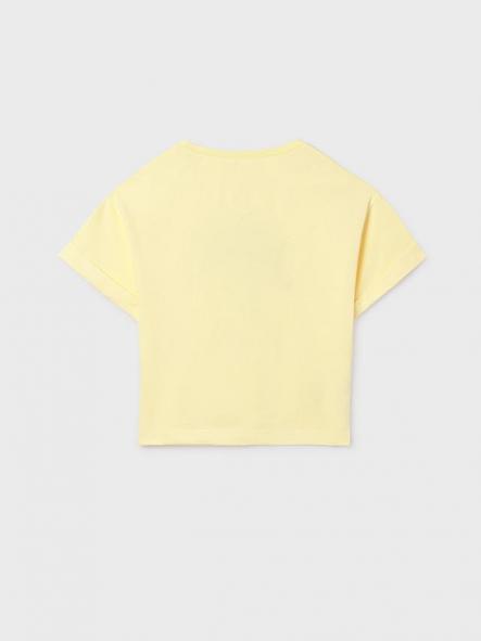 Mayoral Camiseta M/C Grafica 26-06009-093 Vainilla [3]