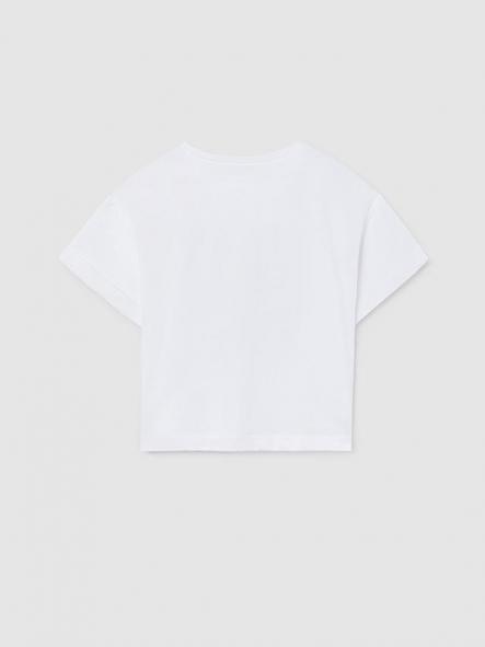 Mayoral Camiseta M/C Grafica 26-06009-094 Blanco [2]