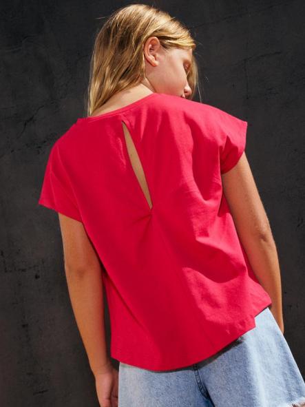 Mayoral Camiseta M/C Grafica 26-06010-010 Cereza [2]