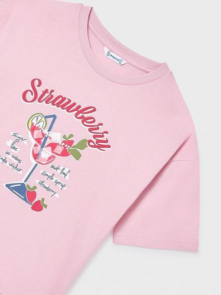 Mayoral Camiseta M/C Grafica 26-06011-015 Rubor [3]