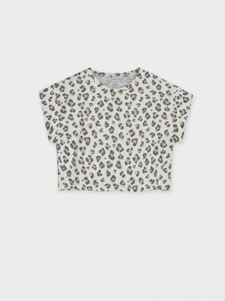 Mayoral Camiseta M/C Estampada 26-06012-020 Hueso [3]