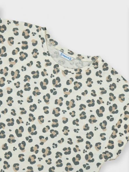 Mayoral Camiseta M/C Estampada 26-06012-020 Hueso [5]