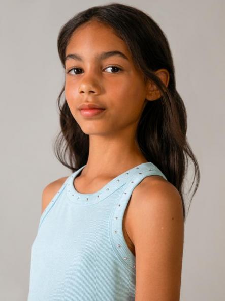 Mayoral Camiseta Tirantes Canale 26-06013-023 Aqua