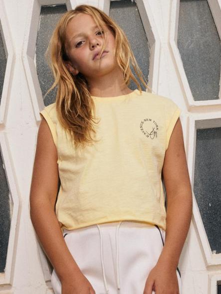 Mayoral Camiseta Tirantes Grafica 26-06014-093 Vainilla [1]