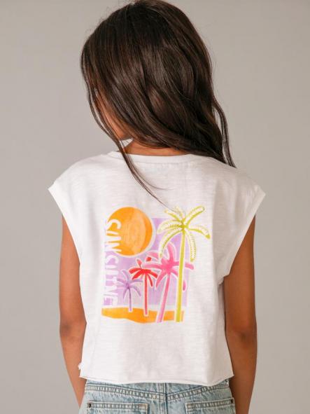 Mayoral Camiseta Tirantes Grafica 26-06014-094 Blanco [1]