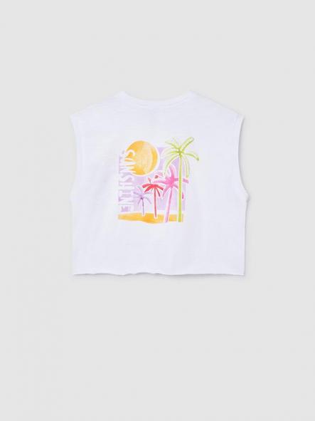 Mayoral Camiseta Tirantes Grafica 26-06014-094 Blanco [4]