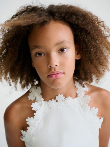 Mayoral Camiseta Tirantes Tira Guipur 26-06015-019 Blanco