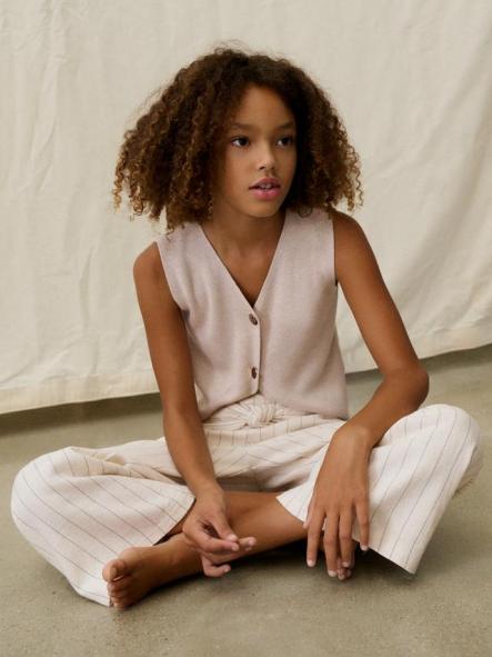 Mayoral Top Tricot Botones 26-06020-029 Almendra