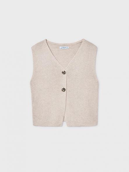 Mayoral Top Tricot Botones 26-06020-029 Almendra [3]