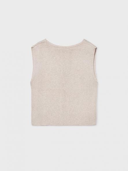 Mayoral Top Tricot Botones 26-06020-029 Almendra [4]