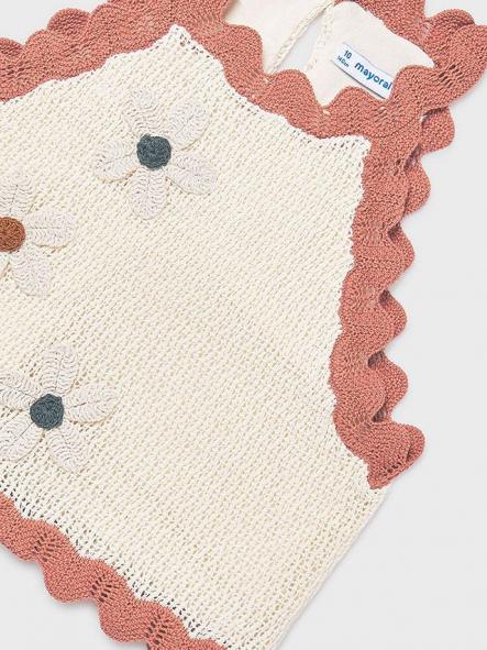 Mayoral Top Tricot Flores 26-06021-034 Hueso-arci [3]