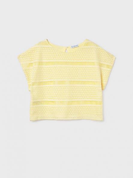 Mayoral Top Imitacion Crochet 26-06022-034 Vainilla [1]