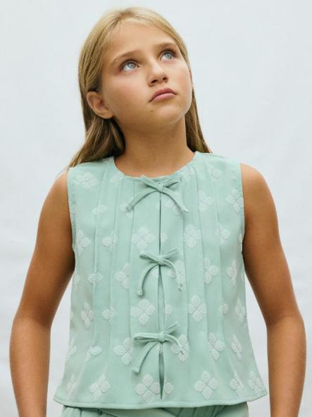 Mayoral Top estampado 26-06023-039 Salvia