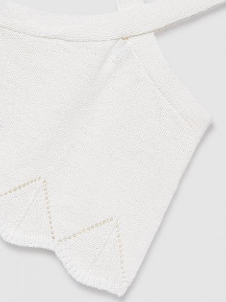 Mayoral Top Tricot Cintas Halter 26-06024-043 Hueso [4]