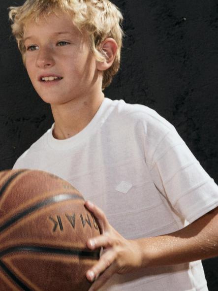 Mayoral Camiseta M/C Punto Estructura 26-06029-010 Nata [1]