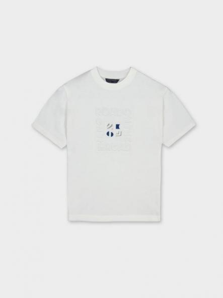 Mayoral Camiseta M/C Embossed Formal 26-06031-077 Nata [1]