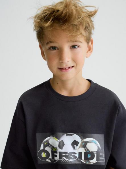 Mayoral Camiseta M/C Print 26-06033-018 Negro