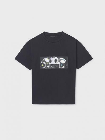 Mayoral Camiseta M/C Print 26-06033-018 Negro [2]