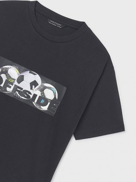 Mayoral Camiseta M/C Print 26-06033-018 Negro [4]
