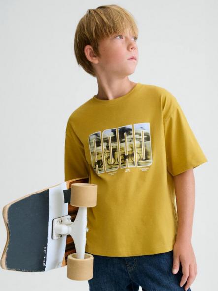 Mayoral Camiseta M/C Print 26-06033-020 Cadmio