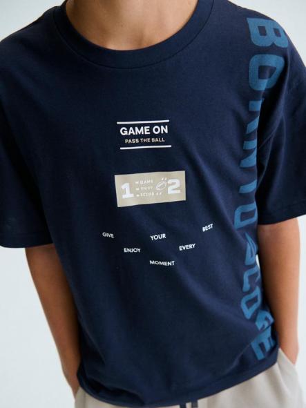 Mayoral Camiseta M/C Athletics 26-06034-023 Marino [1]