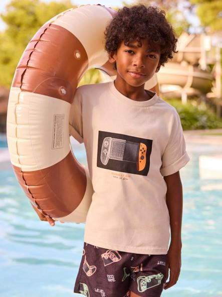 Mayoral Camiseta M/C Back Play 26-06035-082 Cañamo