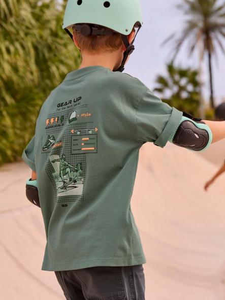 Mayoral Camiseta M/C Back Print 26-06036-028 Laurel [1]