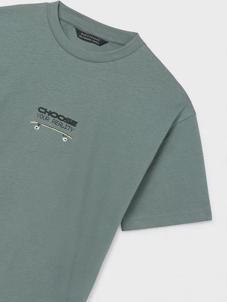 Mayoral Camiseta M/C Back Print 26-06036-028 Laurel [4]