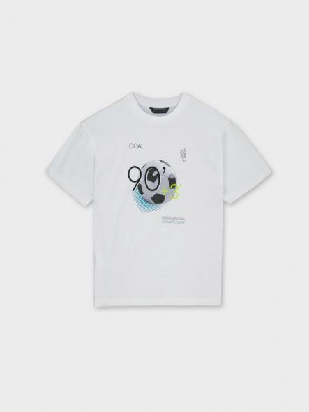 Mayoral Camiseta M/C Back Print 26-06036-030 Blanco [1]